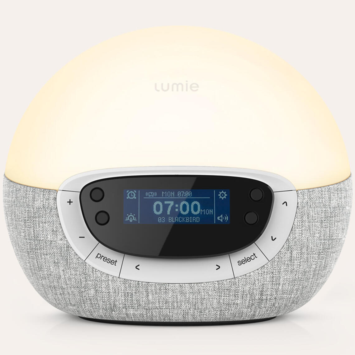 Lumie® Bodyclock Shine 300 Wakeup Light Radio Alarm Clock